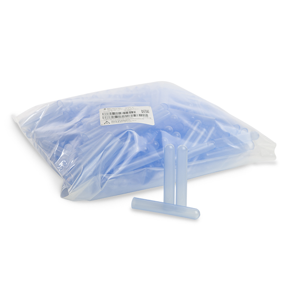 2523749_LAB EQUIP,TEST TUBE, 12 X 75 MM, POLYPROPYLENE, BLUE (250/PK)