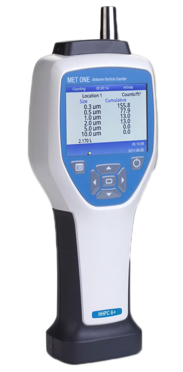 2089311-05_MET ONE HHPC 6+ Handheld with Charge Cradle